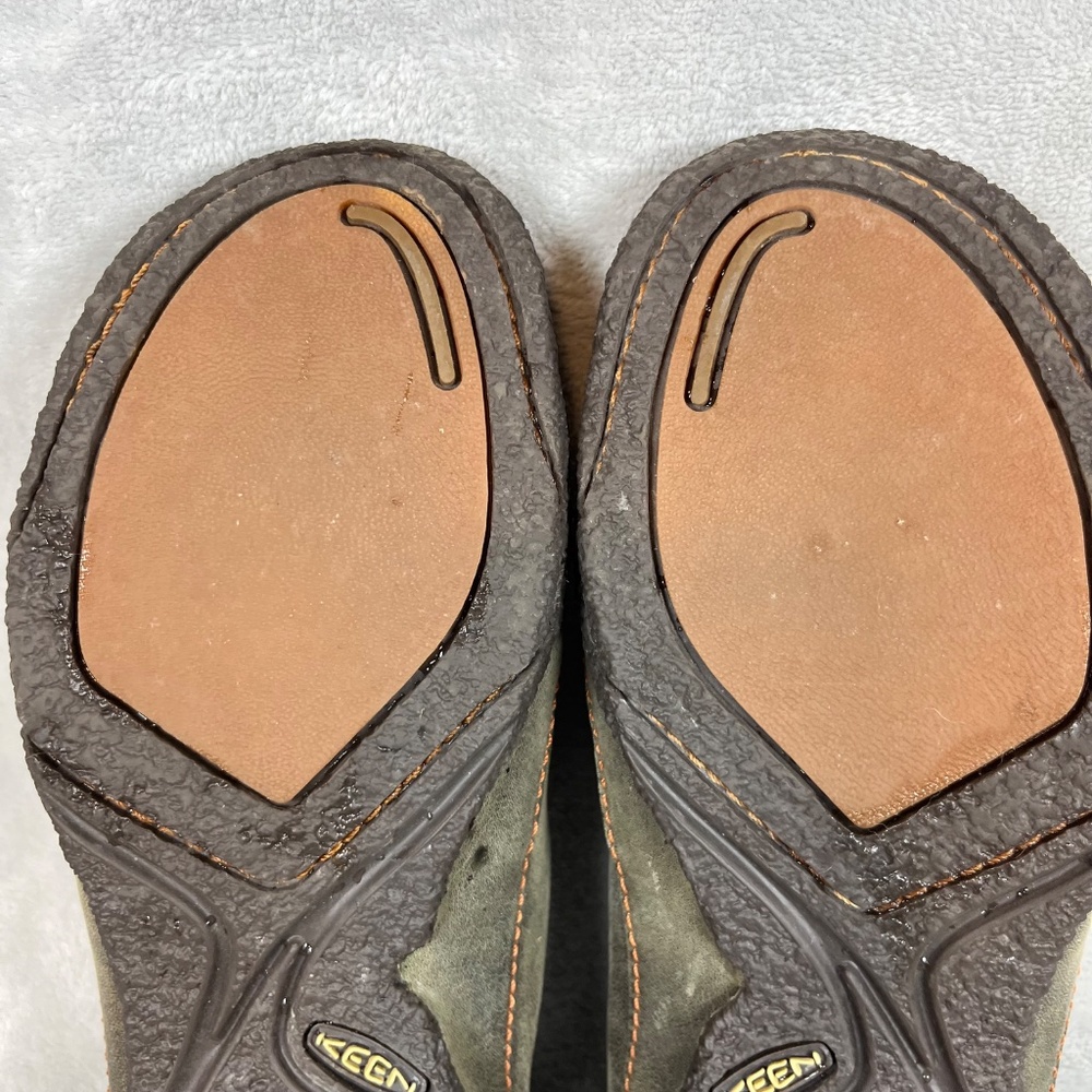 Women's Keen Leather Loafers Slip On Elastic Side US sz 8 - Picture 13 of 14